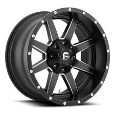 Fuel Wheels Maverick D538 6-135"," 6-139.7 (6-5.5") 20X12 Black Machined Dark Tint -44mm Offset D53820209847