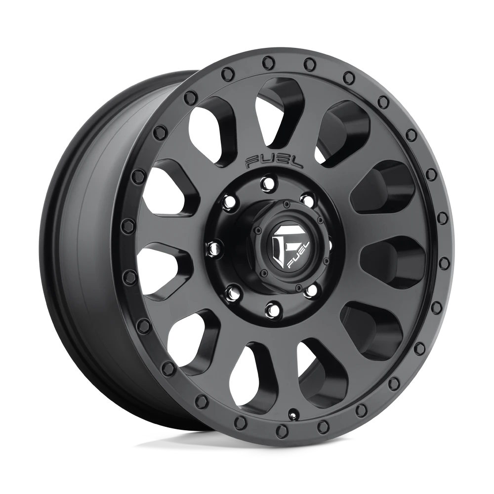 Fuel Wheels Vector D579 8-165.1 (8-6.5") 18x9 Matte Black +20mm Offset D57918908257