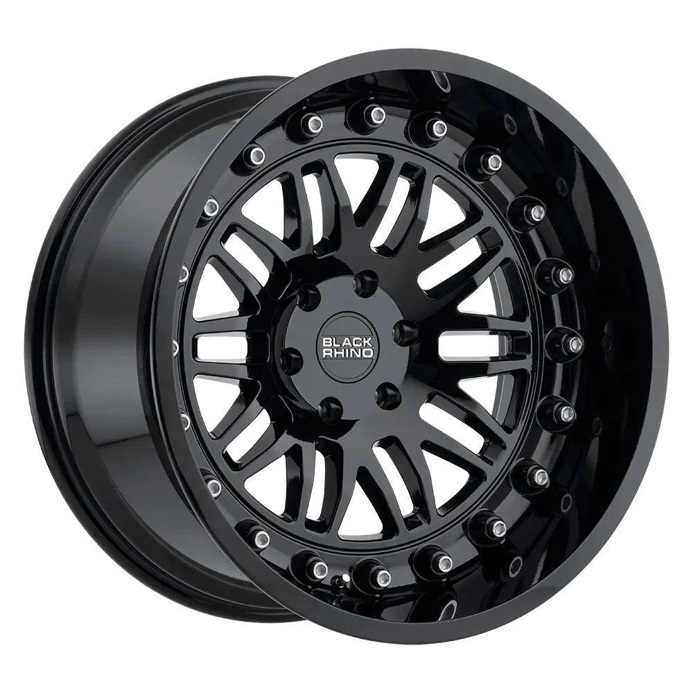 Black Rhino Fury 6-139.7 (6-5.5") 20X9.5 Gloss Black -18mm Offset 2095FRY86140G12