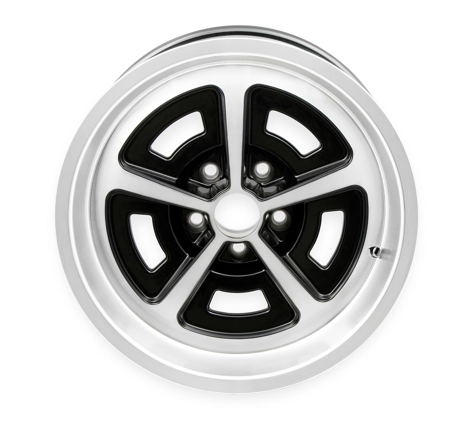 H.K. Wheels Magnum 5-114.3 (5-4.5") 17x8 Gloss Black Mach -6 Offset