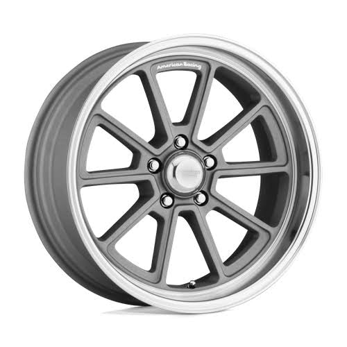 American Racing VN510 Draft 5-114.3 (5-4.5") 18X10 Mag Vintage Silver 6" BS VN51081012400