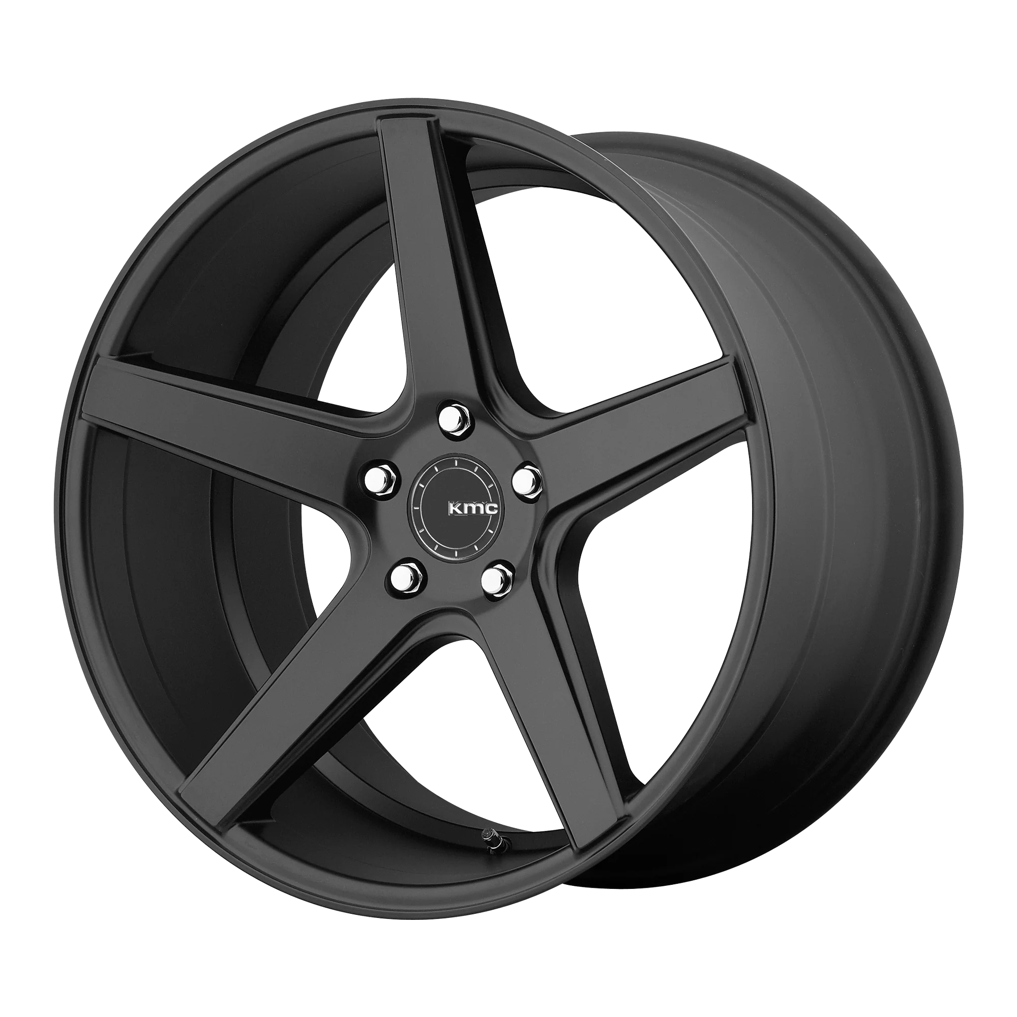 KMC Wheels 685 District 5-120 20X9 Satin Black 35 mm Offset