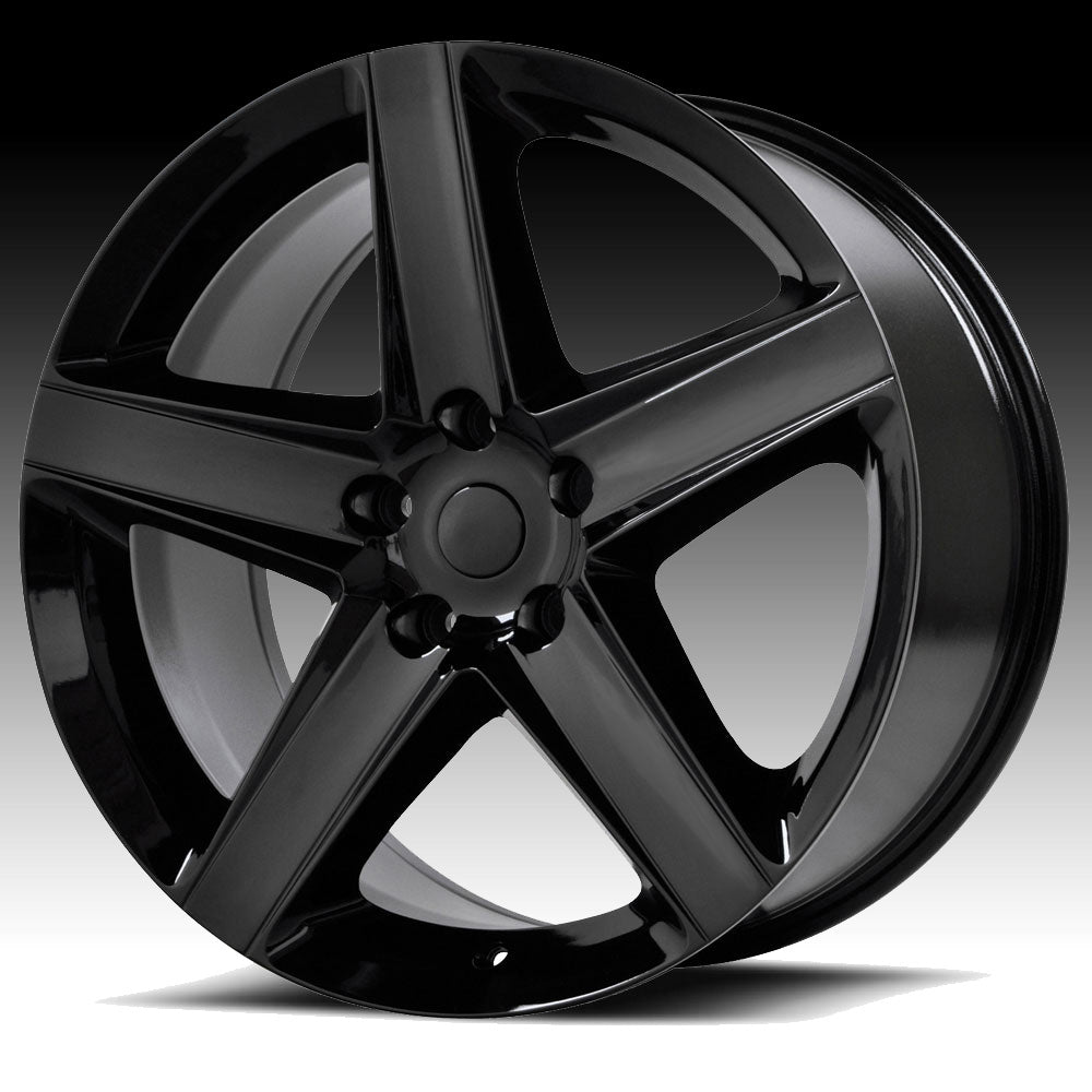 OE Creations 129GB 5-127 (5-5") 20X10 Gloss Black +50mm Offset