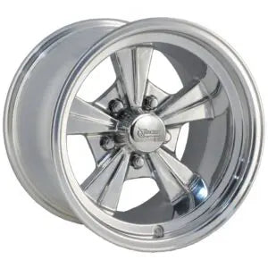 Rocket Racing Strike 5-114.3 (5-4.5") 15X7 Polished 4.25"BS