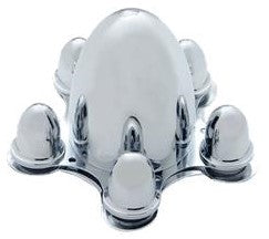 Chrome Spider Caps 5-5 PCD( set of 4) CAPC8061