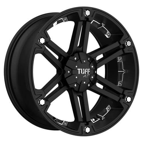 18" Nissan Navara Tuff T01 Black Alloy Wheel Packages
