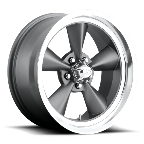 US Mag Standard 5-120.65 (5-4.75") 18X8 Matt Gunmetal 4.54" BS