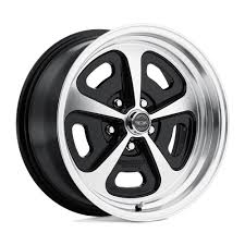 American Racing VN501 Mono Cast 5-120.65 (5-4.75") 15X8 Gloss Black Machined 4.50" BS