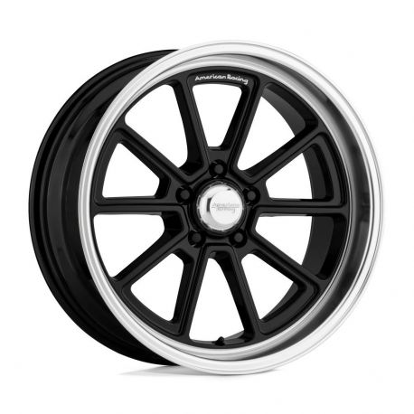 American Racing VN510 Draft 5-127 (5-5") 20X8.5 Mag Gloss Black + Cut Lip 4.99" BS