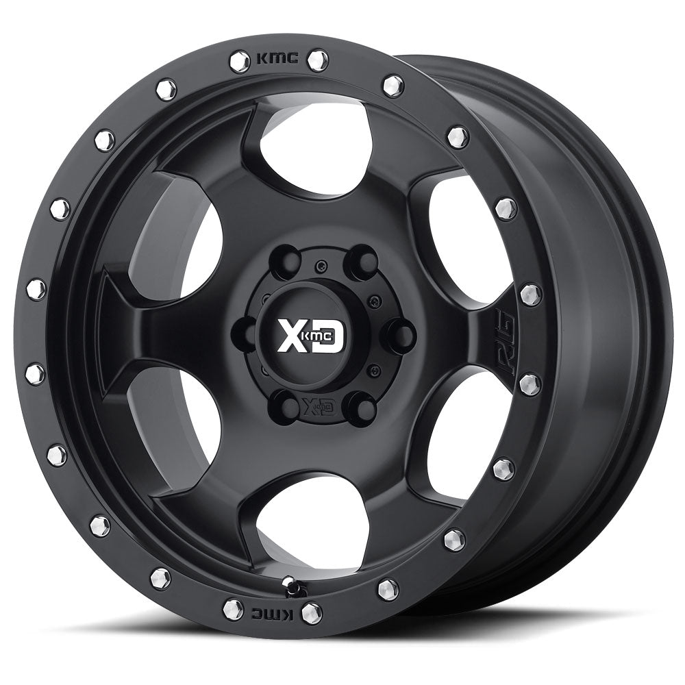 XD Wheels 131 RG1 6-114.3 (6-4.5") 17X8.5 Satin Black 25 mm Offset