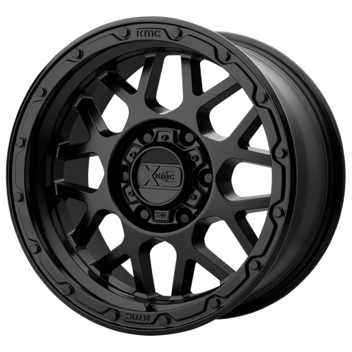 XD Wheels 135 Grenade OR 6-114.3 (6-4.5") 20X9 Matt Black 18 mm Offset