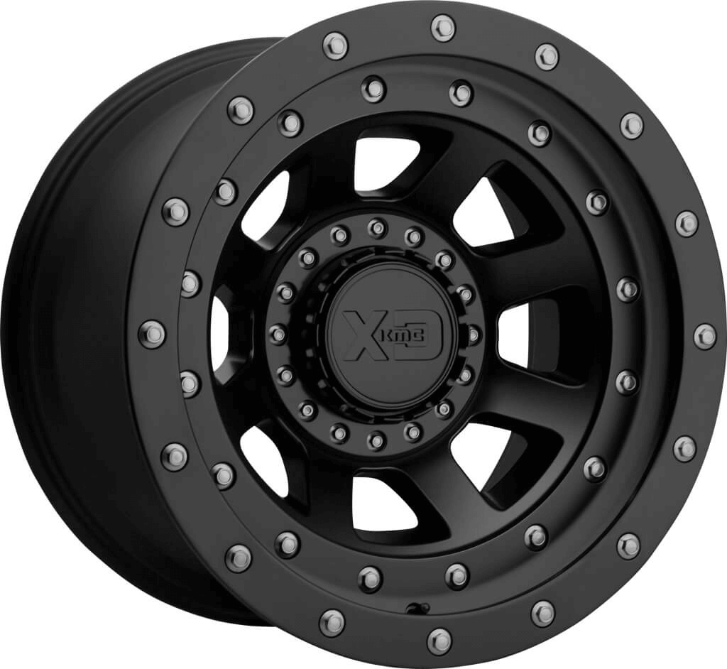 XD Wheels 137 FMJ 6-135 / 6-139.7 (6-5.5") 20X9 Satin Black 0 mm Offset