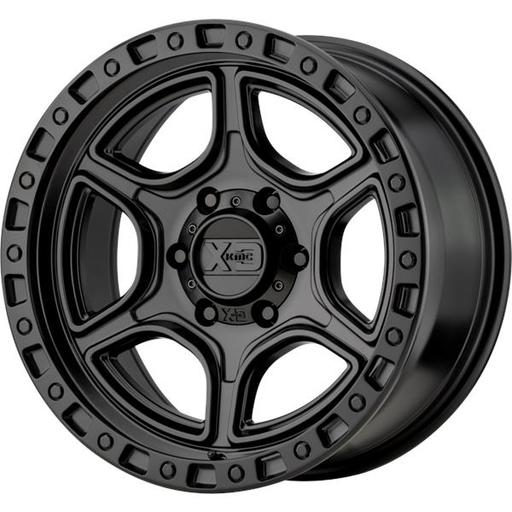 XD Wheels 139 Portal 6-139.7 (6-5.5") 18X8.5 Satin Black 0 mm Offset