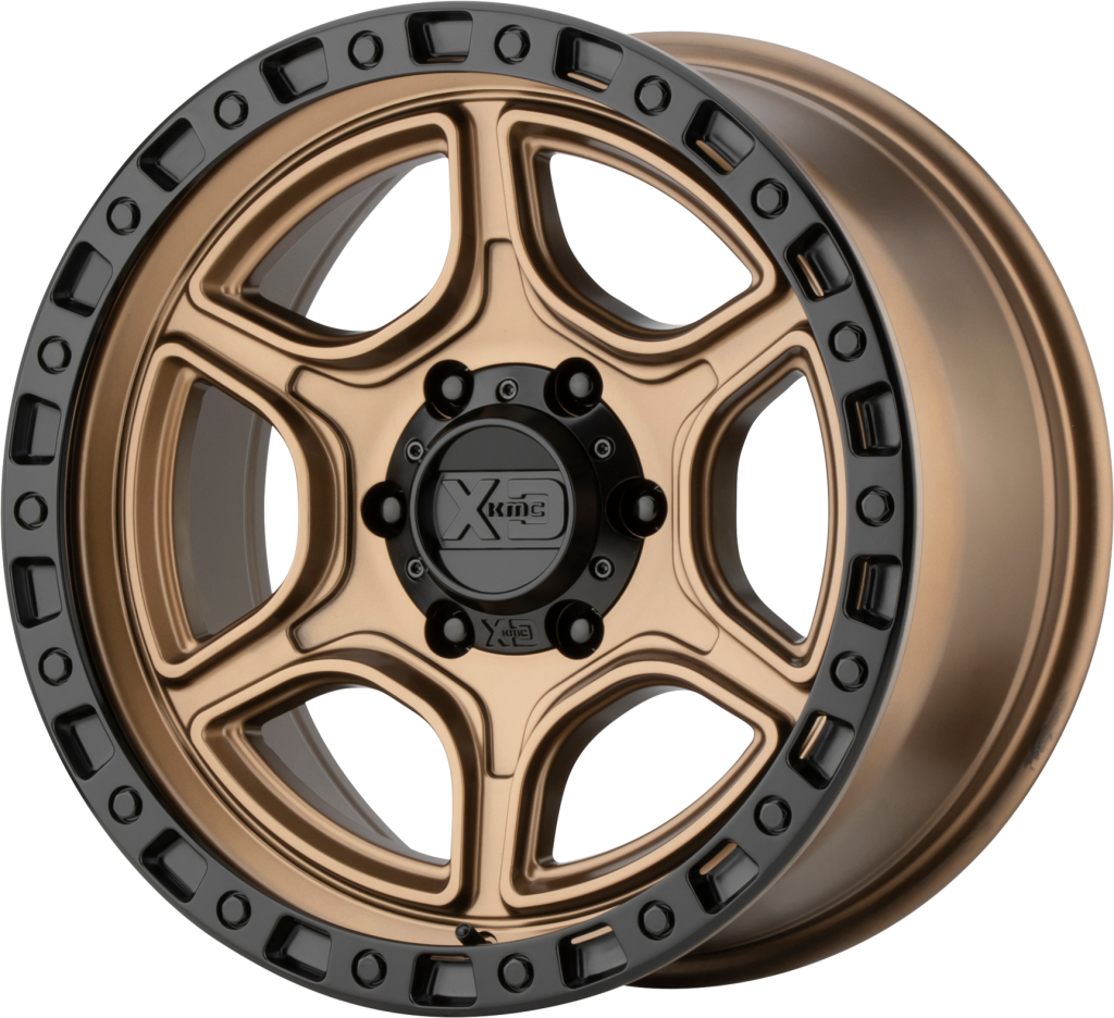 XD Wheels 139 Portal 6-114.3 (6-4.5") 18X8.5 Bronze With Black Lip 18 mm Offset