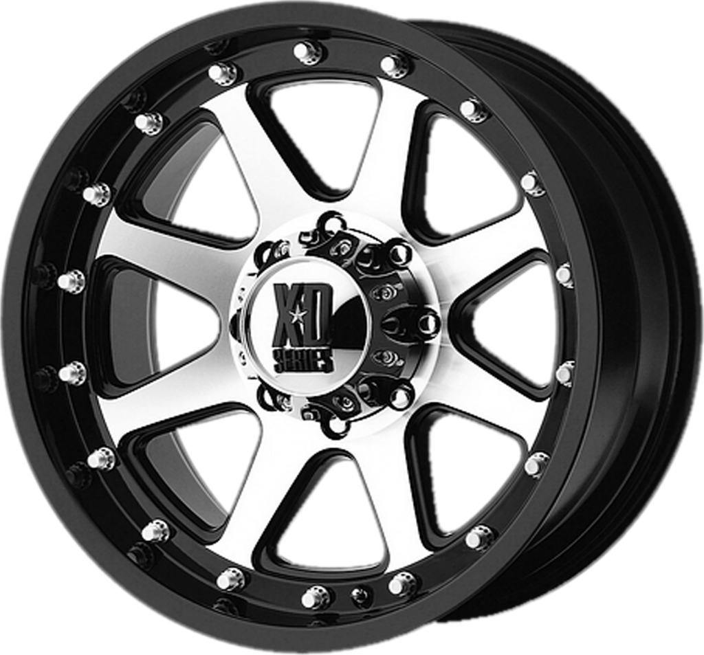 XD Wheels 798 Addict 6-139.7 (6-5.5") 20X9 Matt Black Machined Face 18 mm Offset