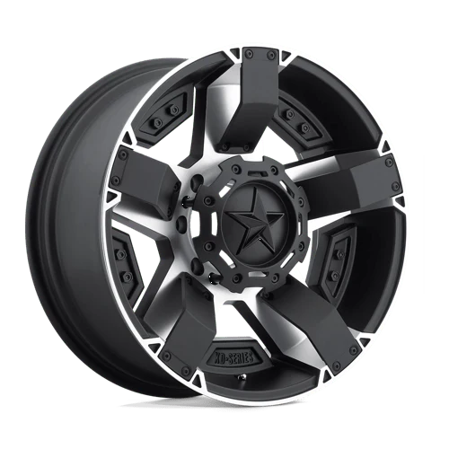 XD Wheels 811 Rockstar 2 6-135 / 6-139.7 (6-5.5") 20X9 Matt Black Machined Face -12mm Offset