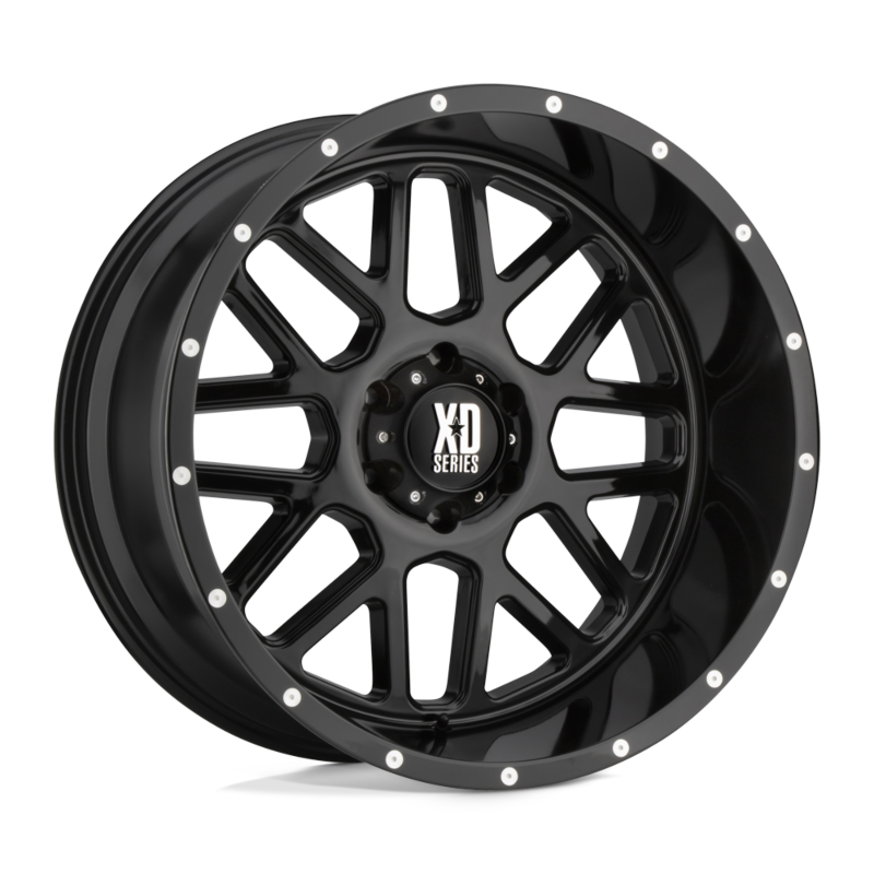KMC Wheels Grenade XD820 6-5.5 6-139.7 20X12 Satin Black  -44mm XD82021268344N