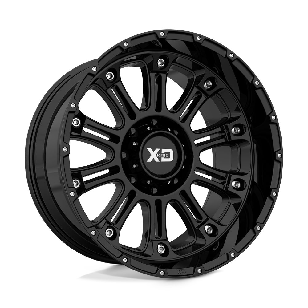 XD Wheels 829 Hoss 2 5-139.7 (5-5.5") 20X10 Gloss Black -24mm Offset