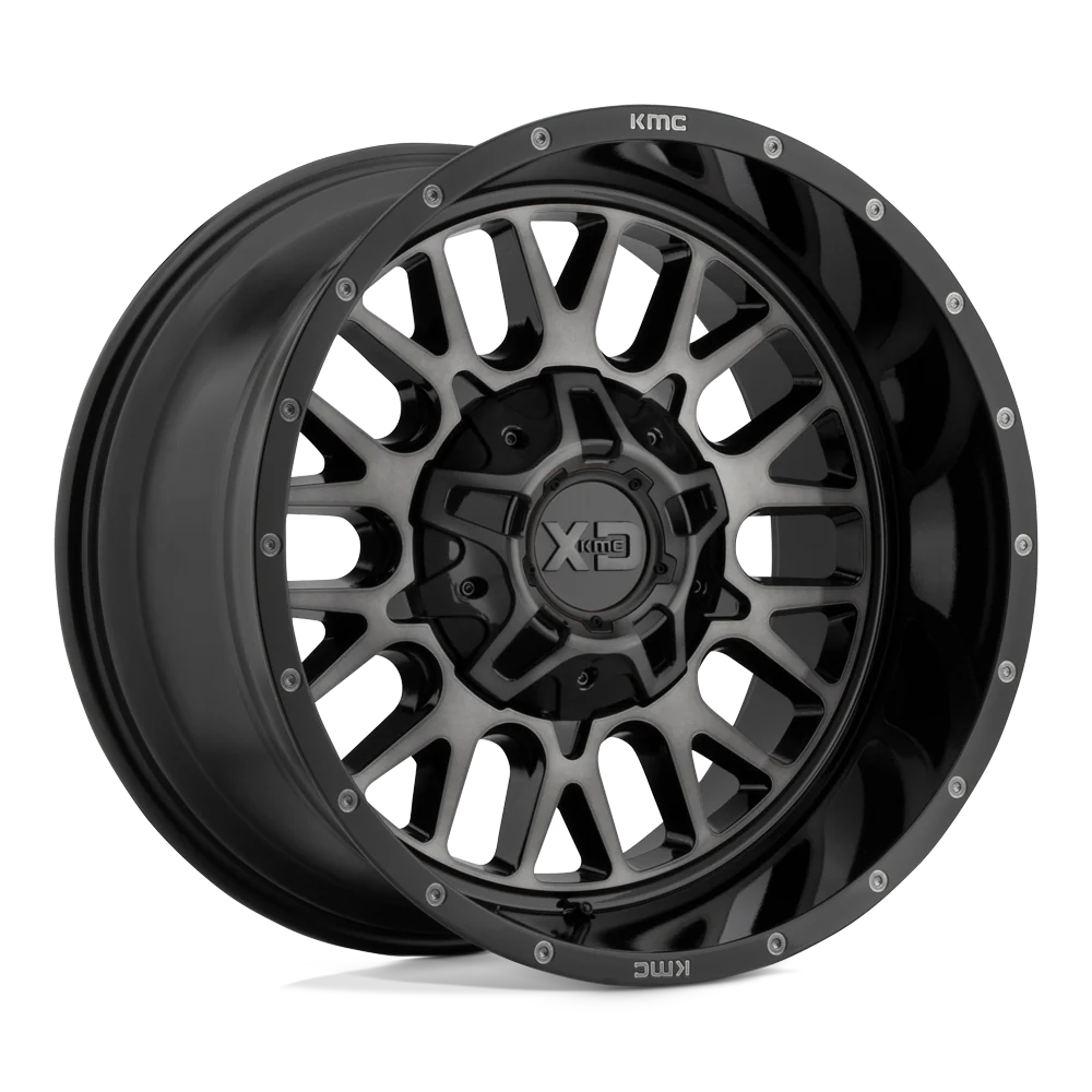 XD Wheels 842 Snare 6-114.3 (6-4.5")","6-139.7" (6-5.5") 20X9 Gloss Black Grey 18 mm Offset