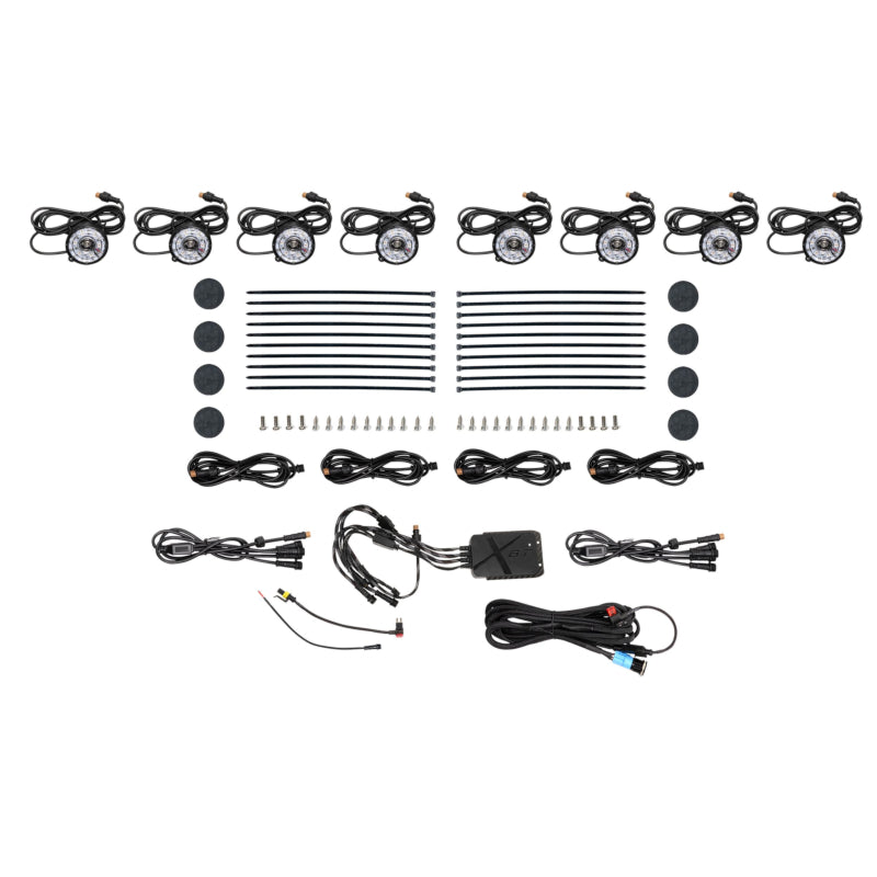 Morimoto Rock Light Kit: RGB LED / 8 Pack - XRL30.2