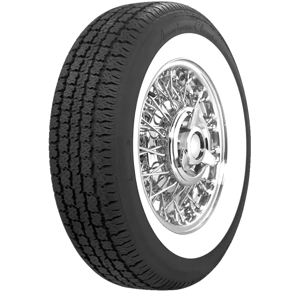 American Classic Radial 2 1/4" Whitewall Tyre 165R15