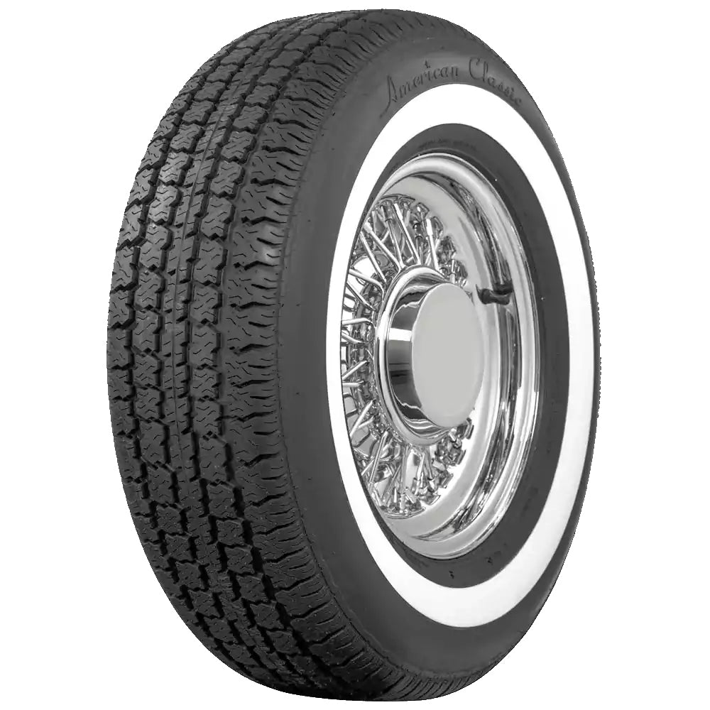 American Classic Radial 3/4" Whitewall Tyre165R15