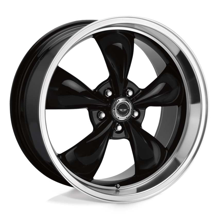 American Racing AR105M Torq Thrust M 5-114.3 (5-4.5") 20X10 Gloss Black With Machined Lip 6.84" BS