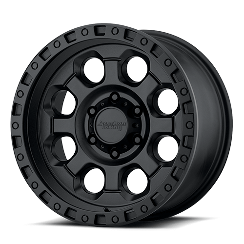 ATX Series AX201 5-139.7 (5-5.5") 16X8 Cast Iron Black 4.50" BS