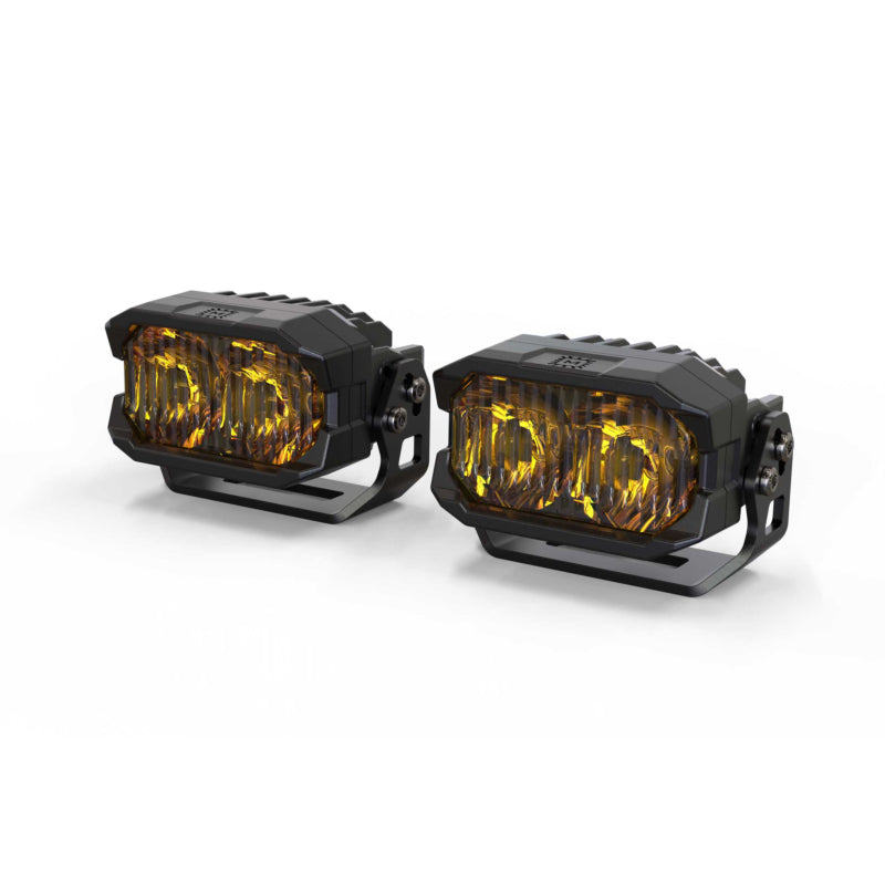 Morimoto 2Banger NCS LED Pods (Combo / Yellow / Pair) - BAF106