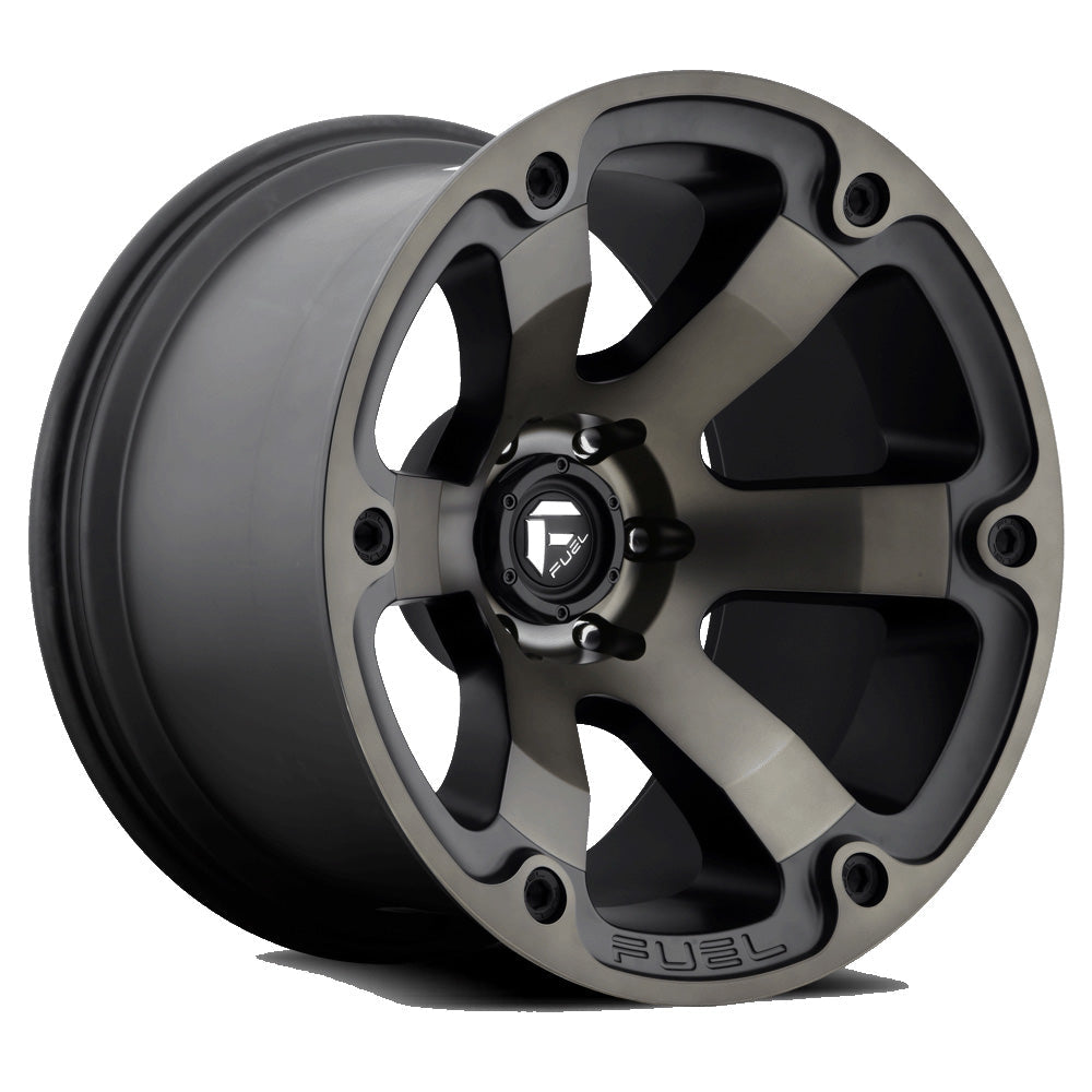 Fuel Wheels Beast D564 5-139.7 (5-5.5") 20X10 Black Machined Dark Tint -18mm Offset D56420008547