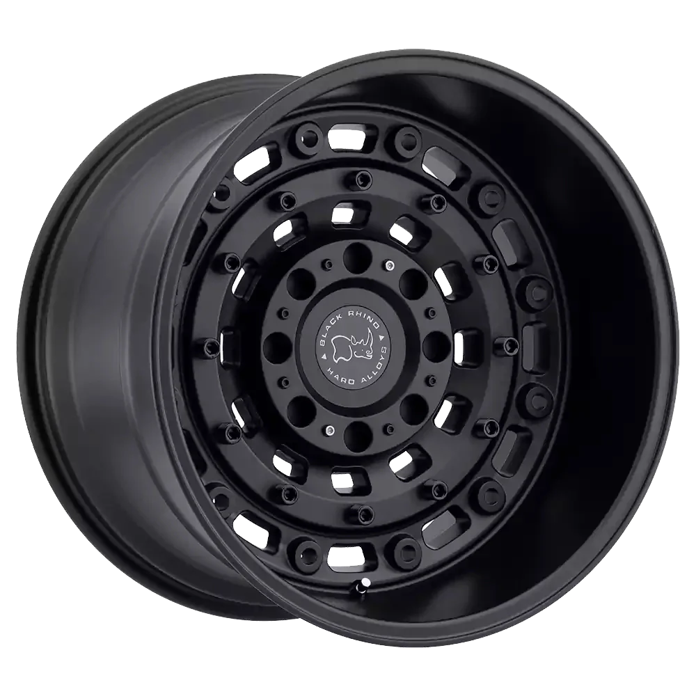 Black Rhino Arsenal 6-139.7 (6-5.5") 20X9.5 Textured Matt Black +12mm Offset 2095ARS126140M12