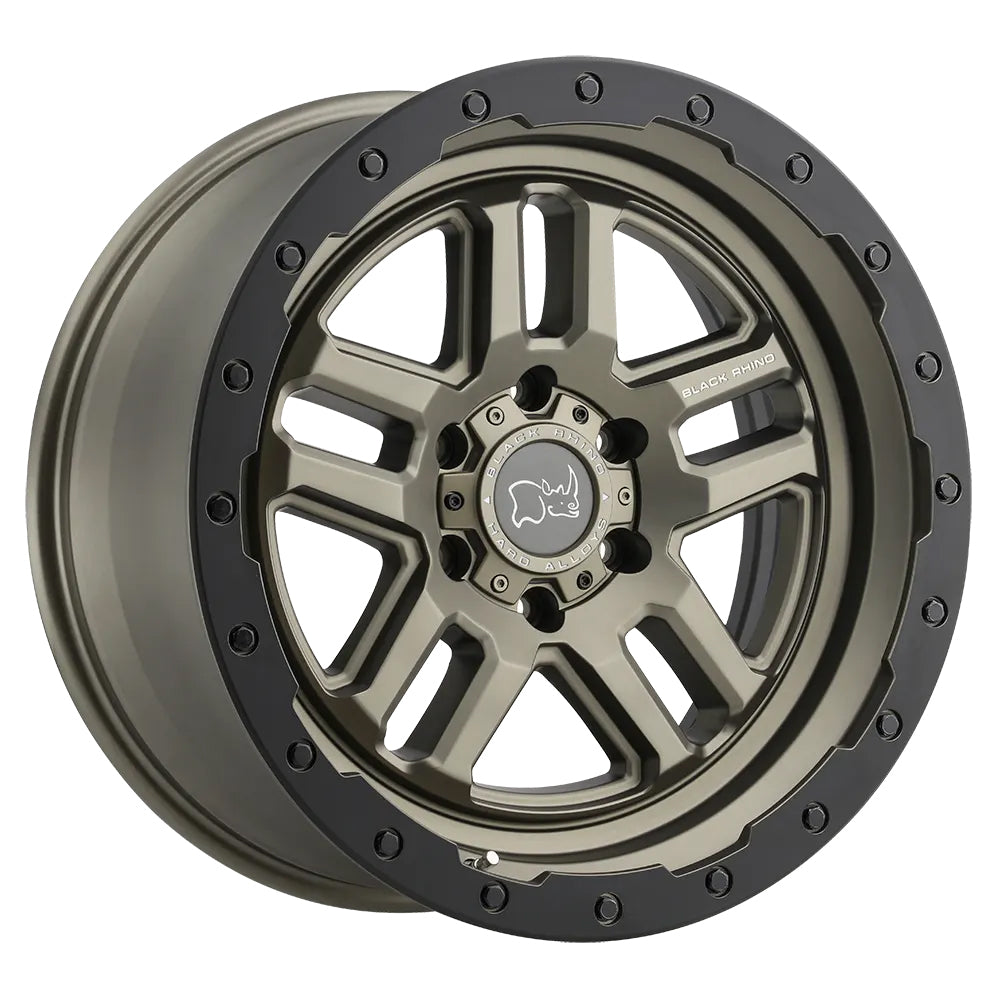 Black Rhino Barstow 5-120 20X8.5 Matt Bronze with Black Lip +30mm 2085BTW305120Z76