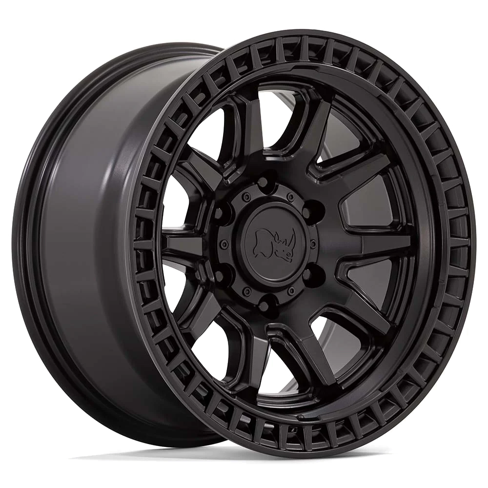 Black Rhino Calico 5-120 17X8.5 Matt Black +34mm Offset BR001AB17855234