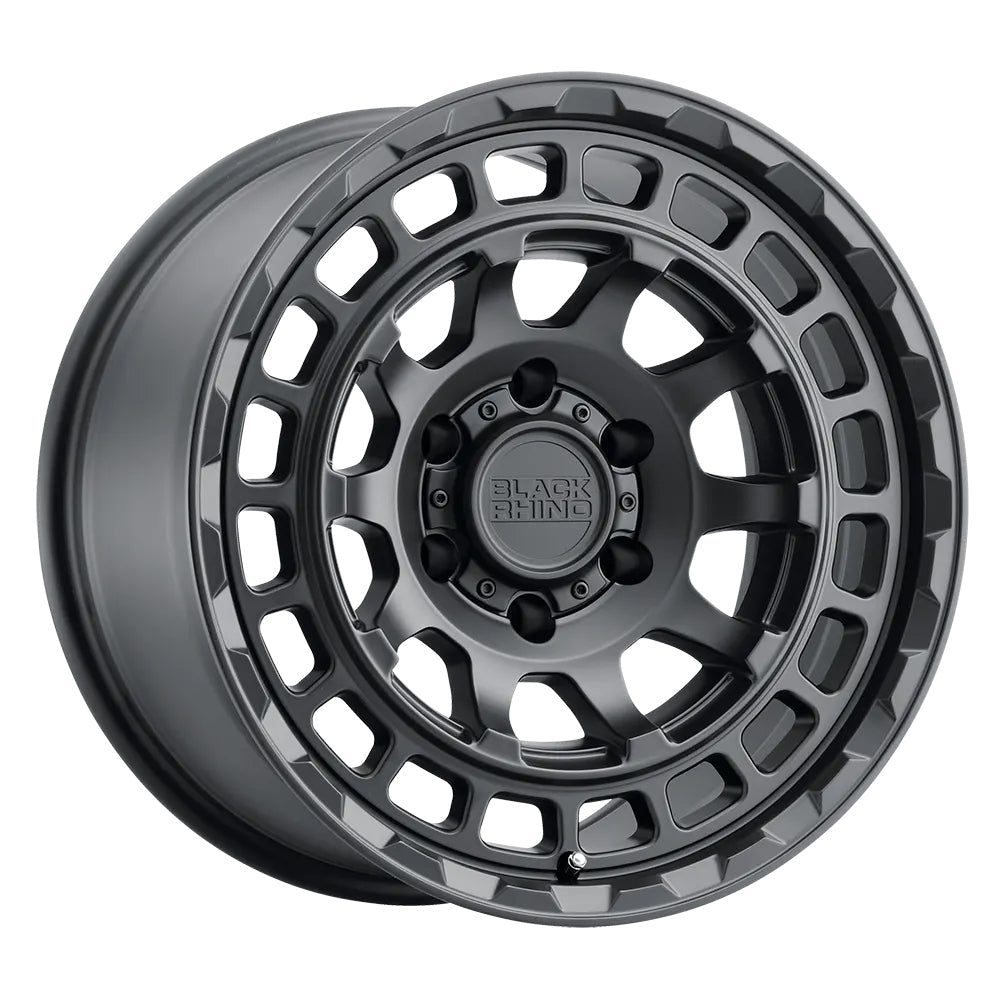 Black Rhino Chamber 6-139.7 (6-5.5") 18X9.5 Matt Black +12mm Offset 1895CBR126140M12