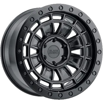 Black Rhino Dalton 6-139.7 (6-5.5") 18X9.5 Matt Black +12mm Offset 1895DAL126140M12