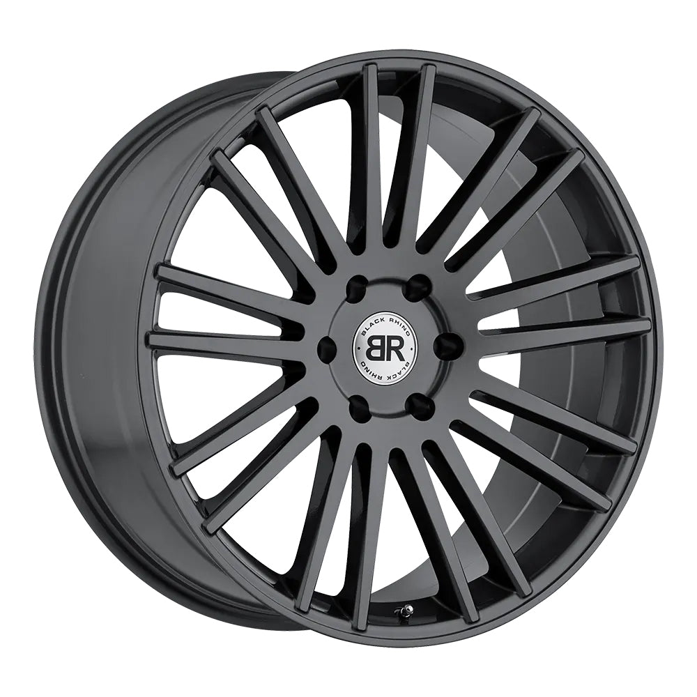 Black Rhino Kruger 5-139.7 (5-5.5") 24X10 Gloss Gunmetal +25mm Offset 2410KRG255140G78