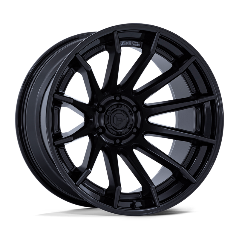 Fuel Wheels Burn FC403 6-139.7 (6-5.5") 20X10 MATTE BLACK W/ GLOSS BLACK LIP -18mm Offset FC403MX20106818N