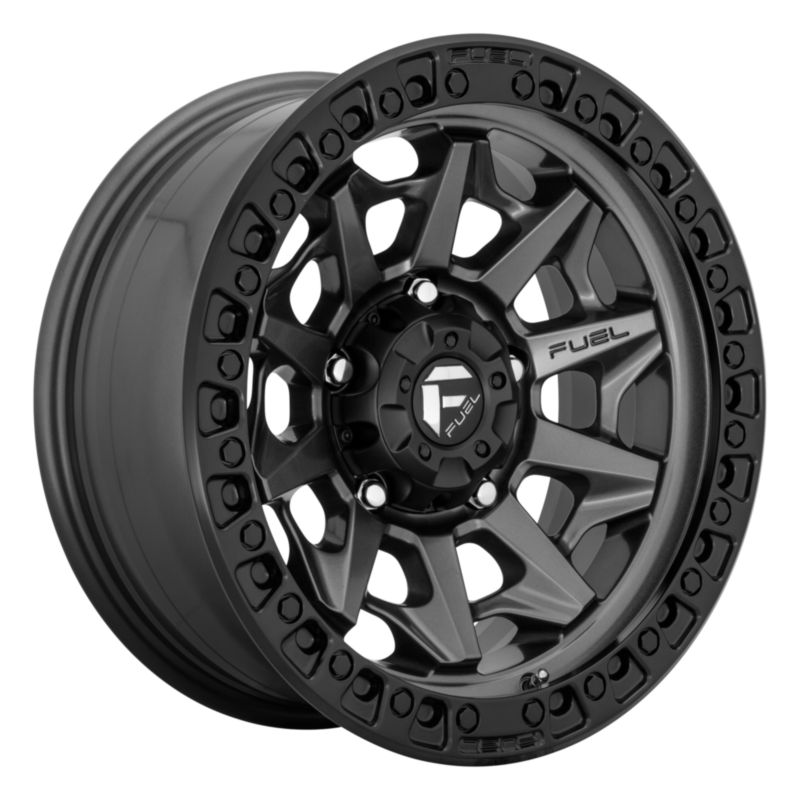 Fuel Wheels Covert D716 8-165.1 (8-6.5") 20x9 Gunmetal Grey +20mm D71620908257