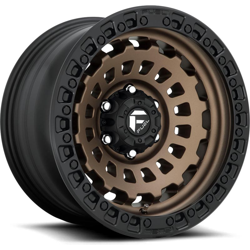 Fuel Wheels Zephyr D634 8-165.1 (8-6.5") 20X9 Bronze +1mm D63420908250