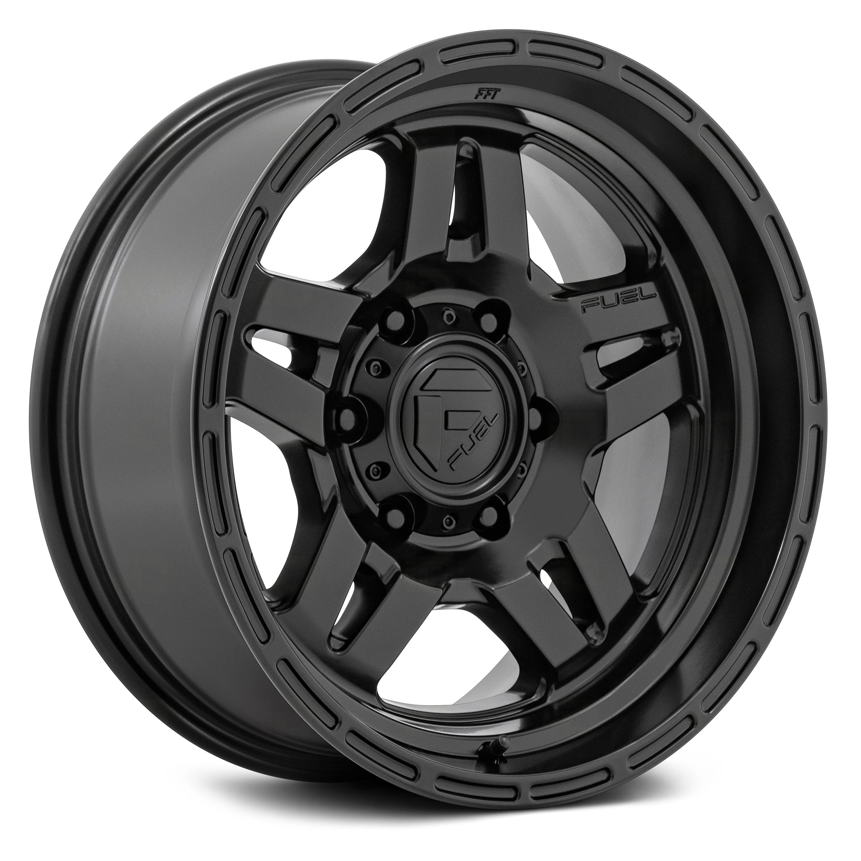 Fuel Wheels Oxide D799 6-139.7 (6-5.5") 18X9 Blackout -12mm Offset D79918908445
