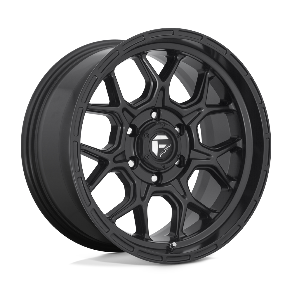Fuel Wheels Tech D670 6-139.7 (6-5.5") 17x9 Matte Black +1mm Offset D67017908450