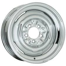 Wheel Vintiques Ford OE 5-114.3 (5-4.5") 15X8 Chrome Steel 4.25" BS