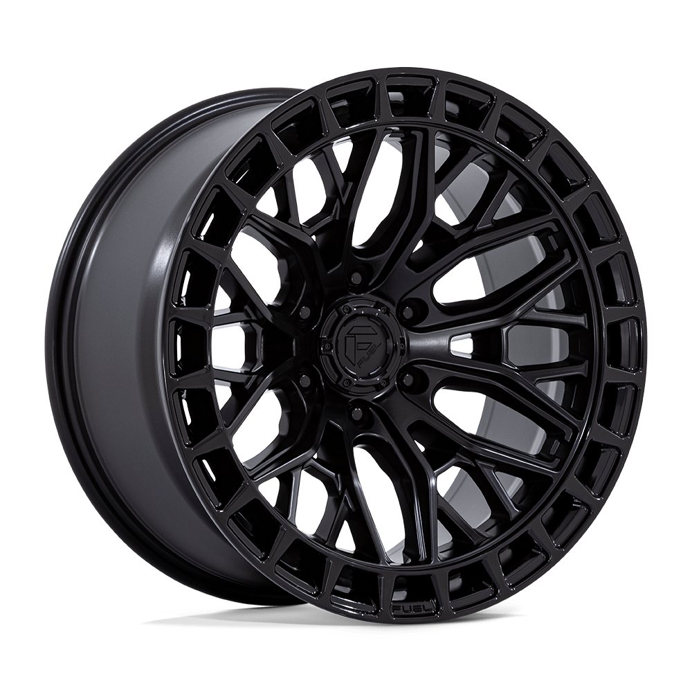 Fuel Wheels Sigma FC869 6-139.7 (6-5.5") 20X9 Blackout With Gloss Black Ring +1mm Offset FC869MB20906801