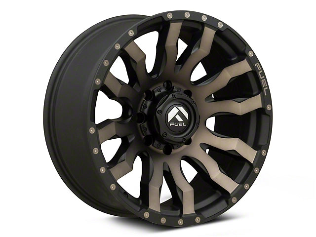 Fuel Wheels Blitz D674 8-165.1 (8-6.5") 18X9 Matt Black Dark Tint +20mm D67418908257