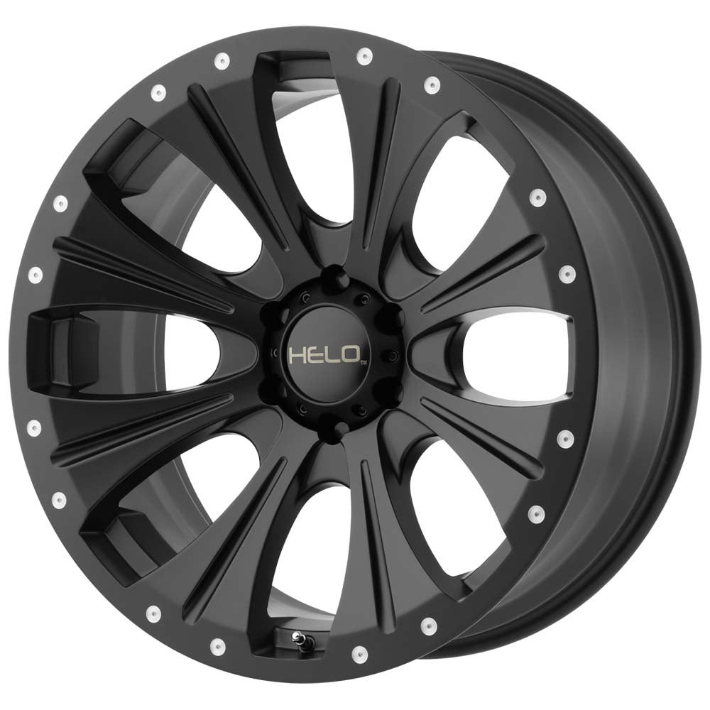 Helo Wheels HE901 6-139.7 (6-5.5") 20X9 Satin Black 5.71" BS