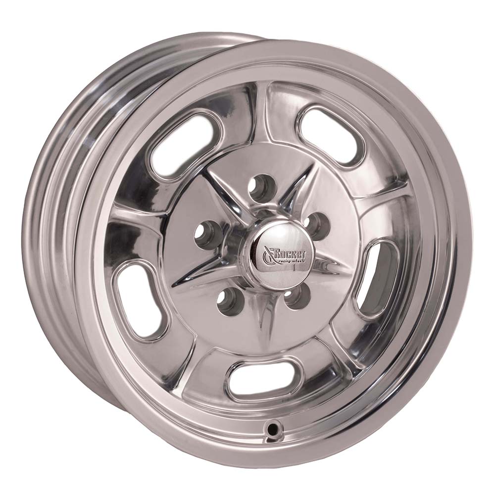 Rocket Racing Igniter 5-120.65 (5-4.75") 15x7 Polished 4.25"BS