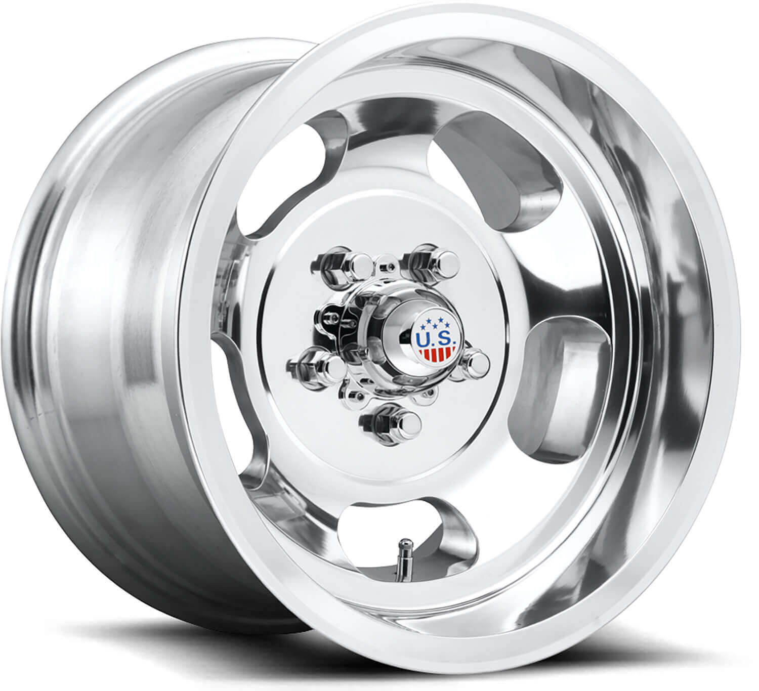 US Mag Indy 5-120.65 (5-4.75") 15X7 Polished 3.75" BS