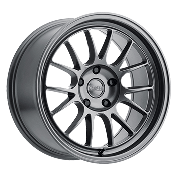 Kansei Corsa KN13 5-112 18X9 Gloss Gun Metal 6.37"  BS