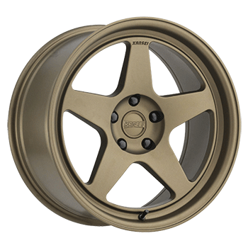 Kansei Knp KN12 5-112 18X9 Textured Bronze 6.37" BS