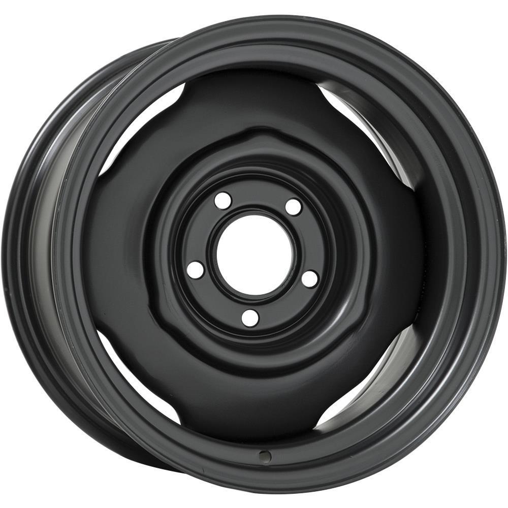 Wheel Vintiques Mopar Chrysler OE 5-101.6 (5-4") 15X10 Satin Black Primered 5.50" BS